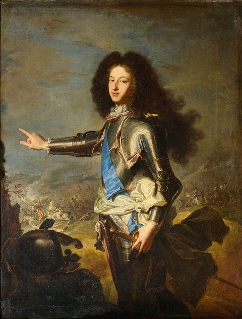 Louis le Petit Dauphin - Duc de Bourgogne - par Hyacinthe Rigaud - Chteau de Versailles